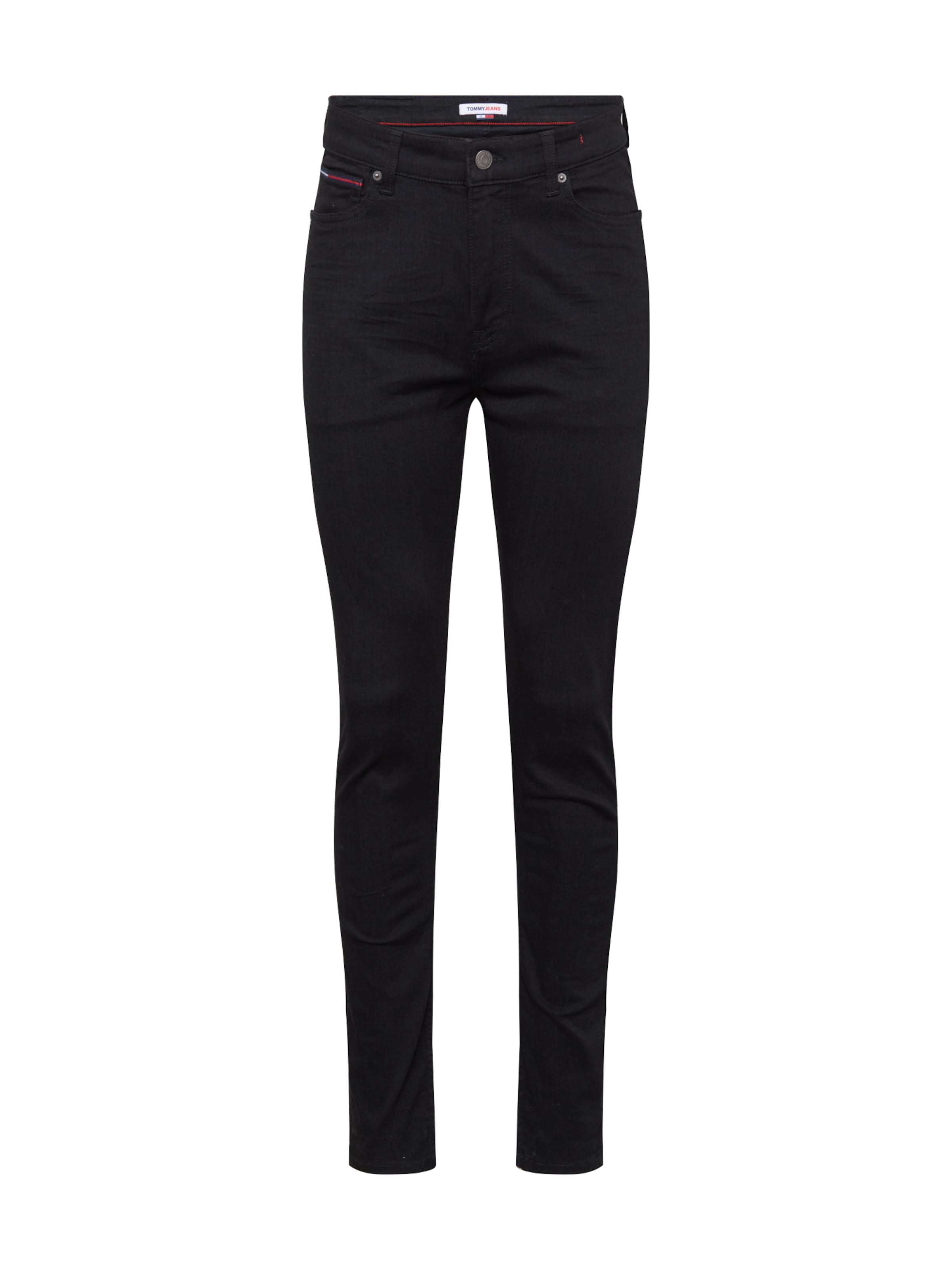 Skinny Jeans 'SIMON' de la Tommy Jeans pe negru: față