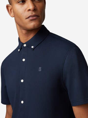 BOGNER Regular fit Button Up Shirt 'Franz' in Blue