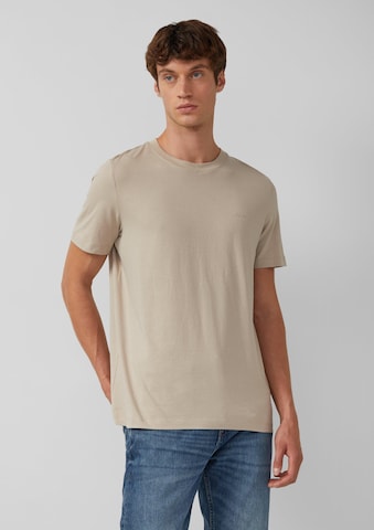 T-Shirt s.Oliver en beige : devant