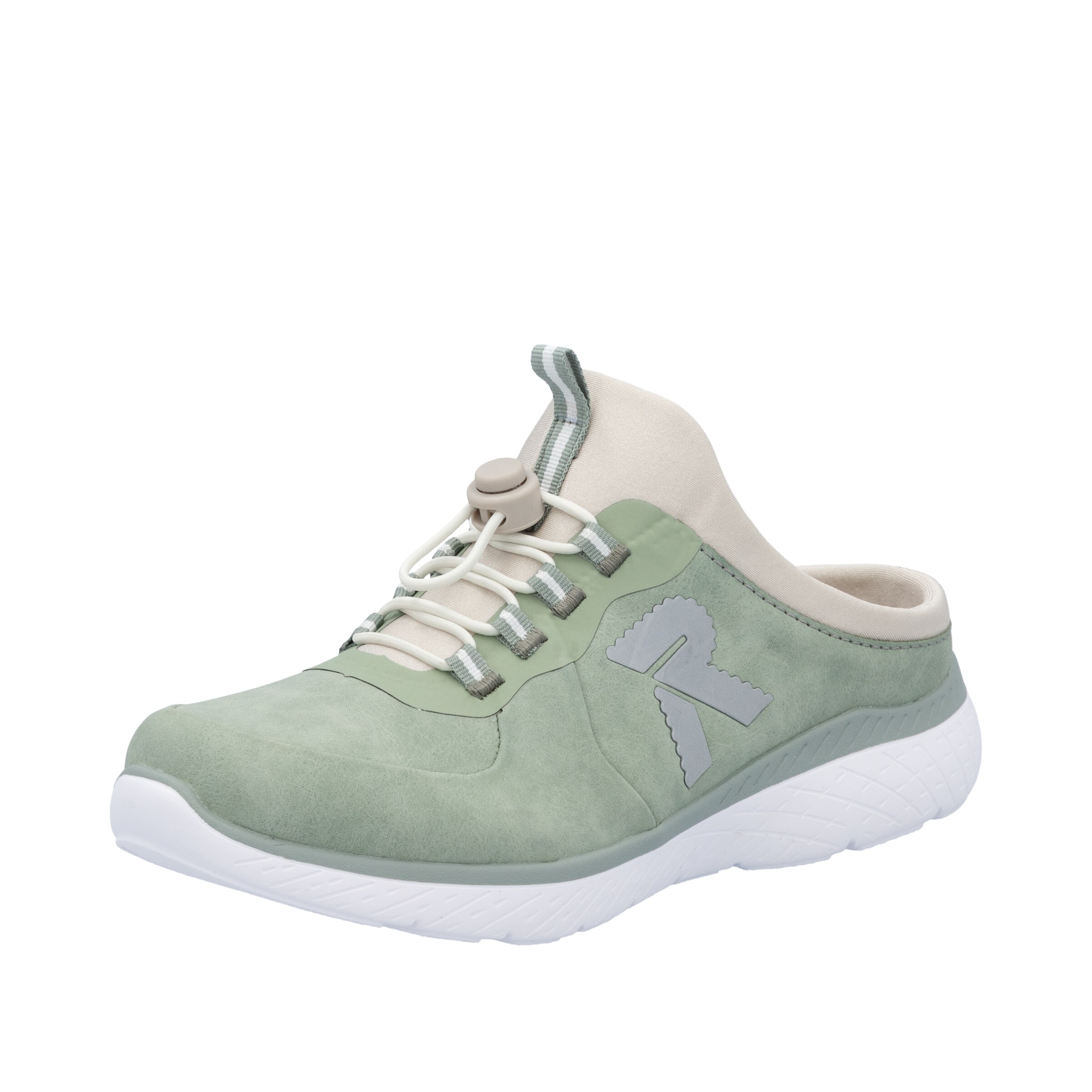 Sabots ' M5056 ' Rieker Sport en vert : devant