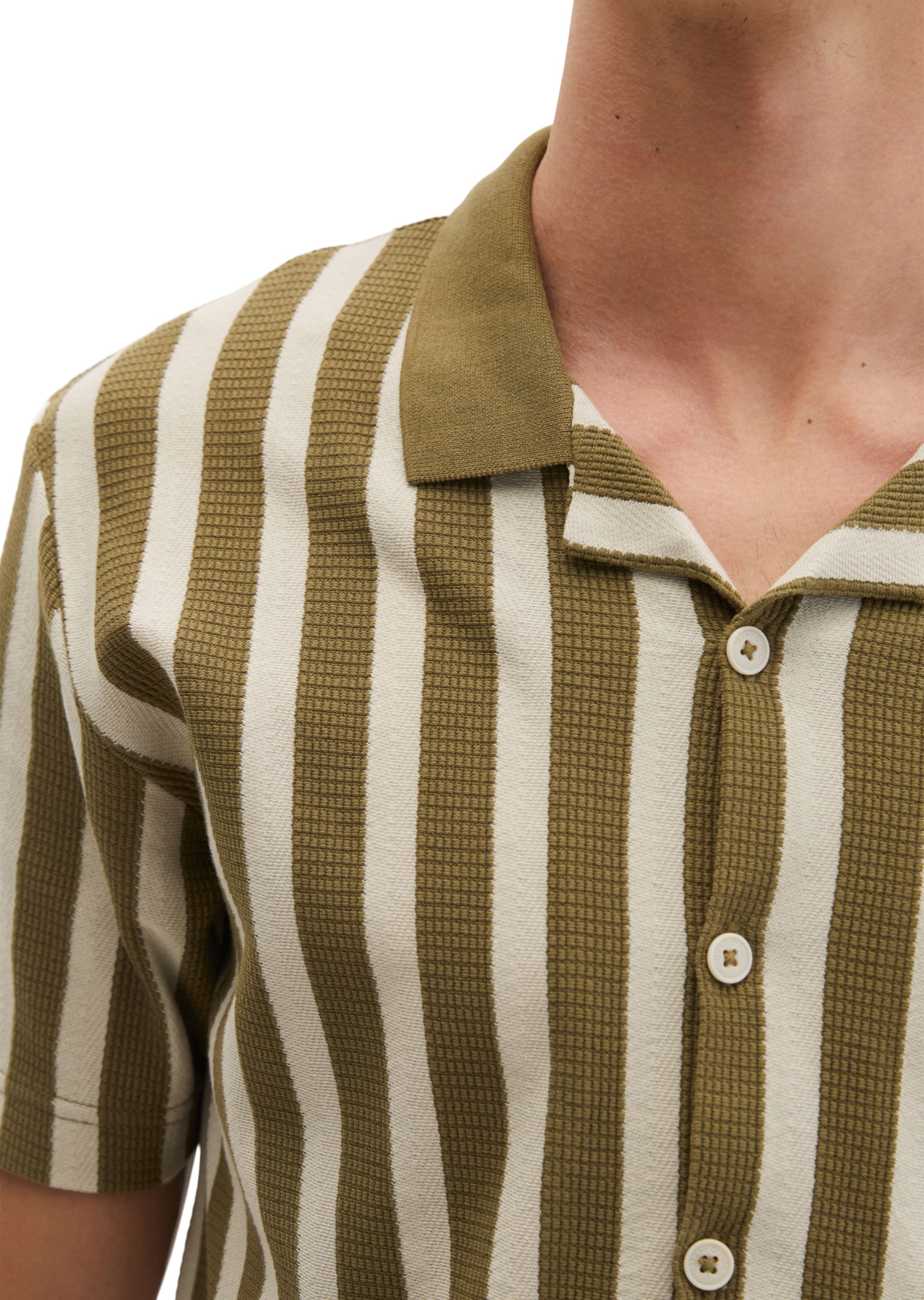 Marc O'Polo Regular fit Button Up Shirt in Green