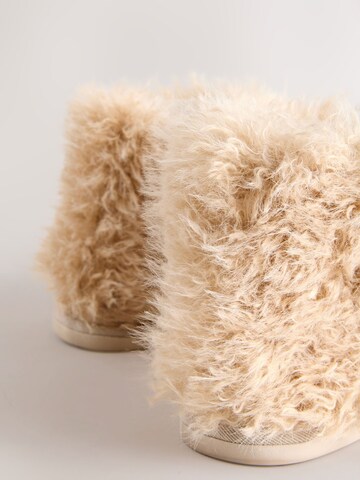 Next - Zapatillas de casa en marrón