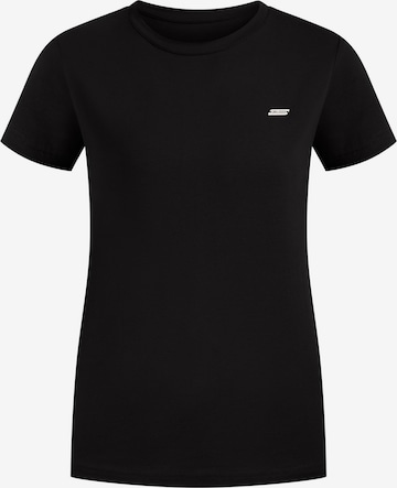 T-shirt ' Laurena ' Smilodox en noir : devant