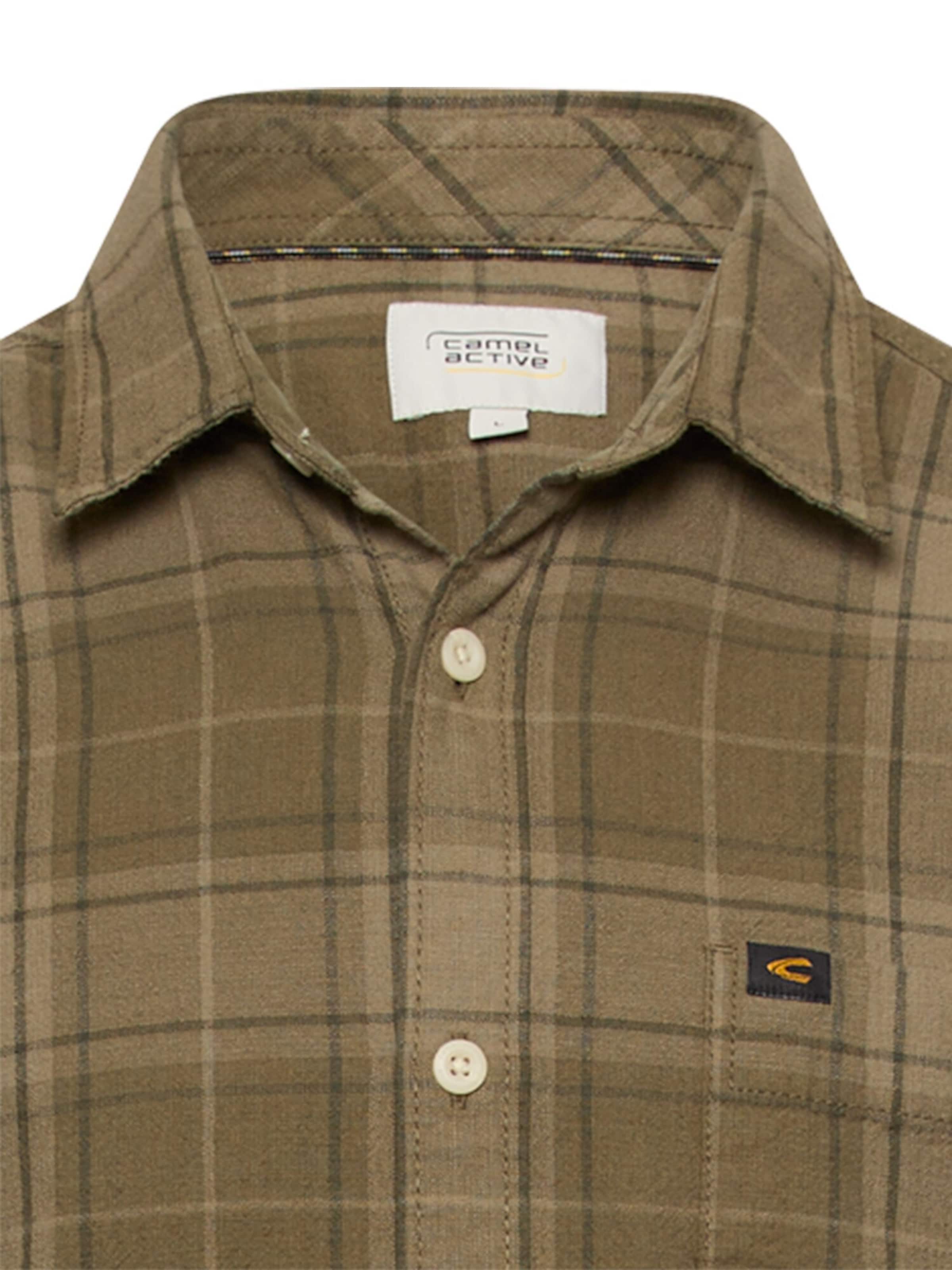 CAMEL ACTIVE Regular fit Button Up Shirt in Green
