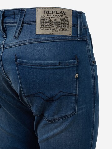 Slimfit Jeans 'Anbass' di REPLAY in blu