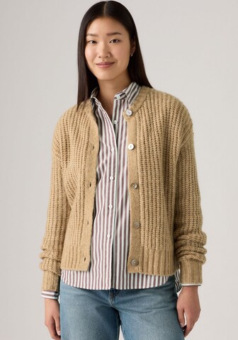 LEVI'S ® Knit Cardigan in Brown: front
