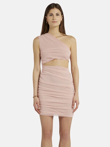 Nicowa Kleid in Pink: Vorderseite