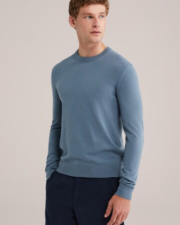 Pull-over WE Fashion en bleu : devant