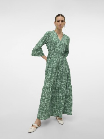 VERO MODA Shirt dress 'Zera' in Green