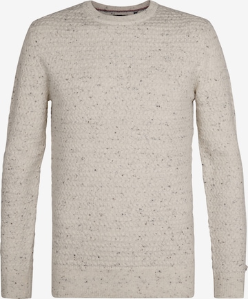 Pull-over 'Madison' Petrol Industries en blanc : devant