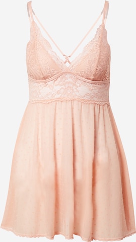 Chemise de nuit 'Beatriz' Hunkemöller en rose : devant