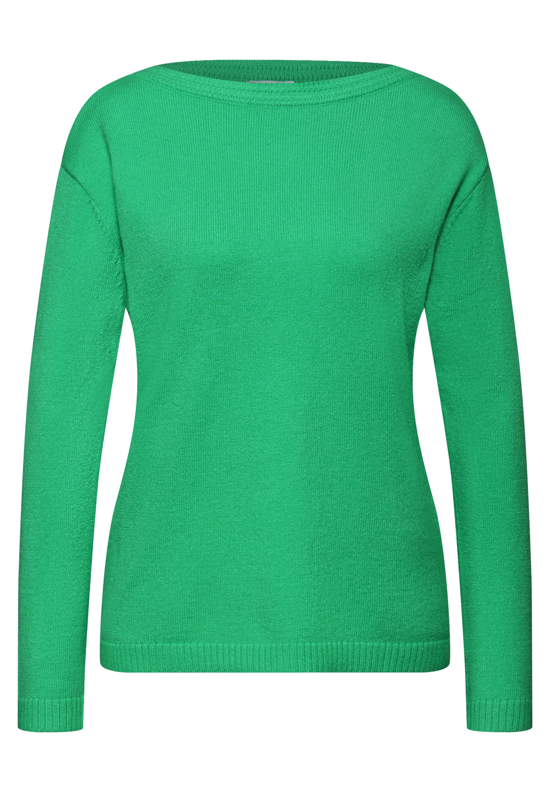 STREET ONE Pullover in Grün: Vorderseite