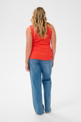 KAFFE CURVE Top 'KCcarina' in Rot