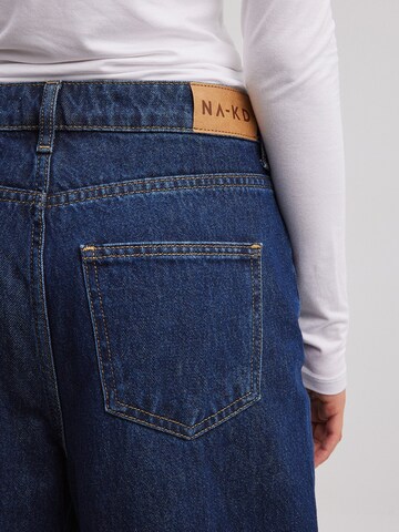 NA-KD Loosefit Jeans in Blau