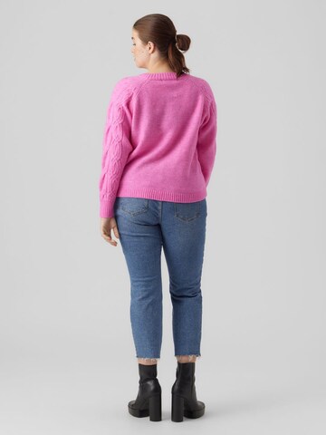 Vero Moda Curve Pullover in Pink