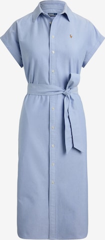 Robe-chemise Polo Ralph Lauren en bleu : devant