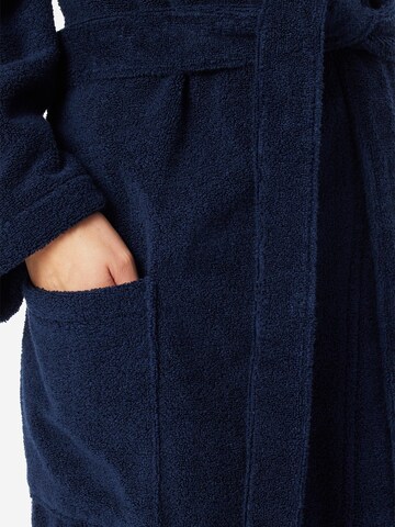 SCHIESSER Bademantel lang 'Essentials' in Blau