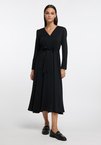 Robe RISA en noir : devant