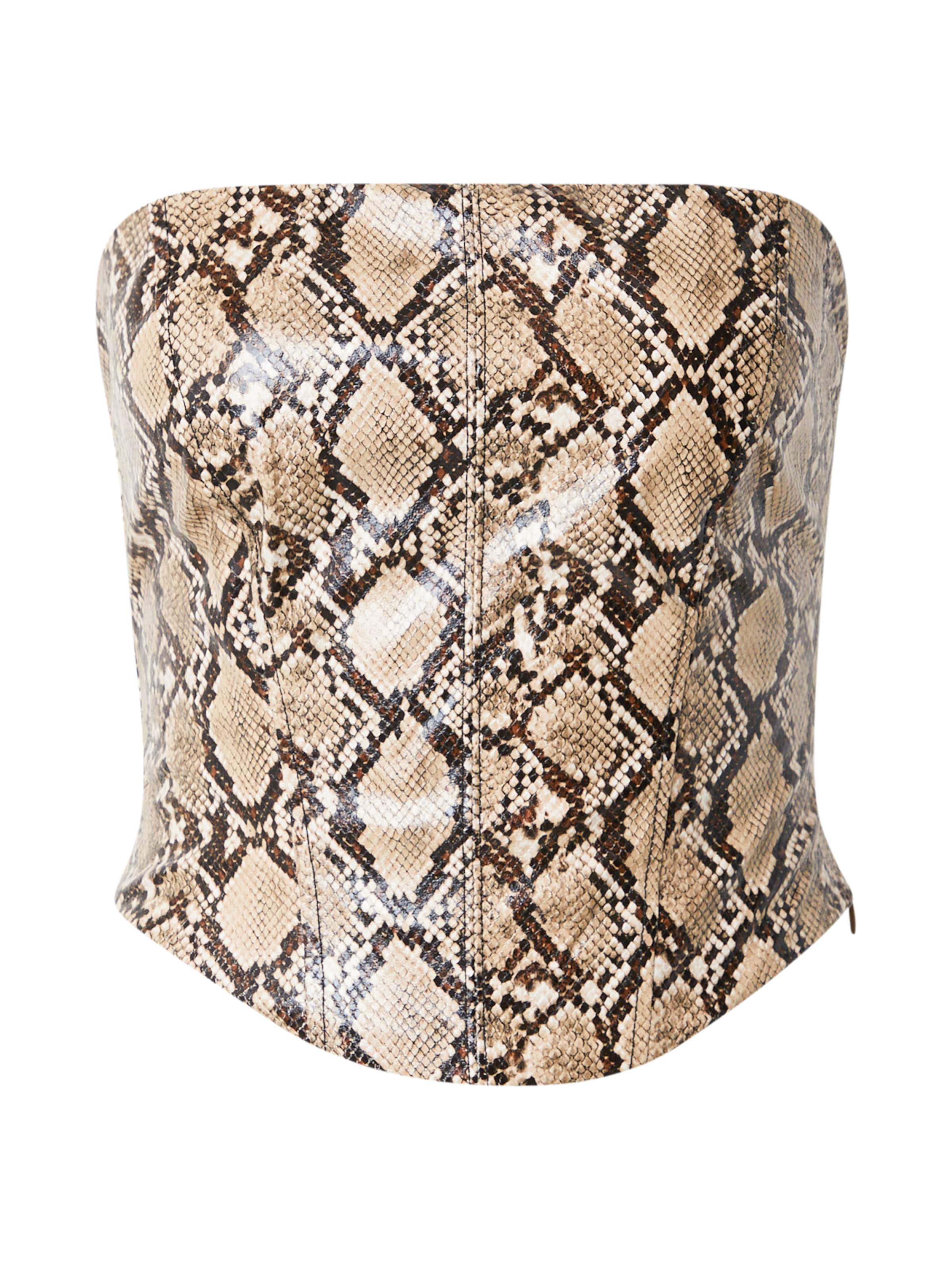 Bershka Overdel i brun: forside