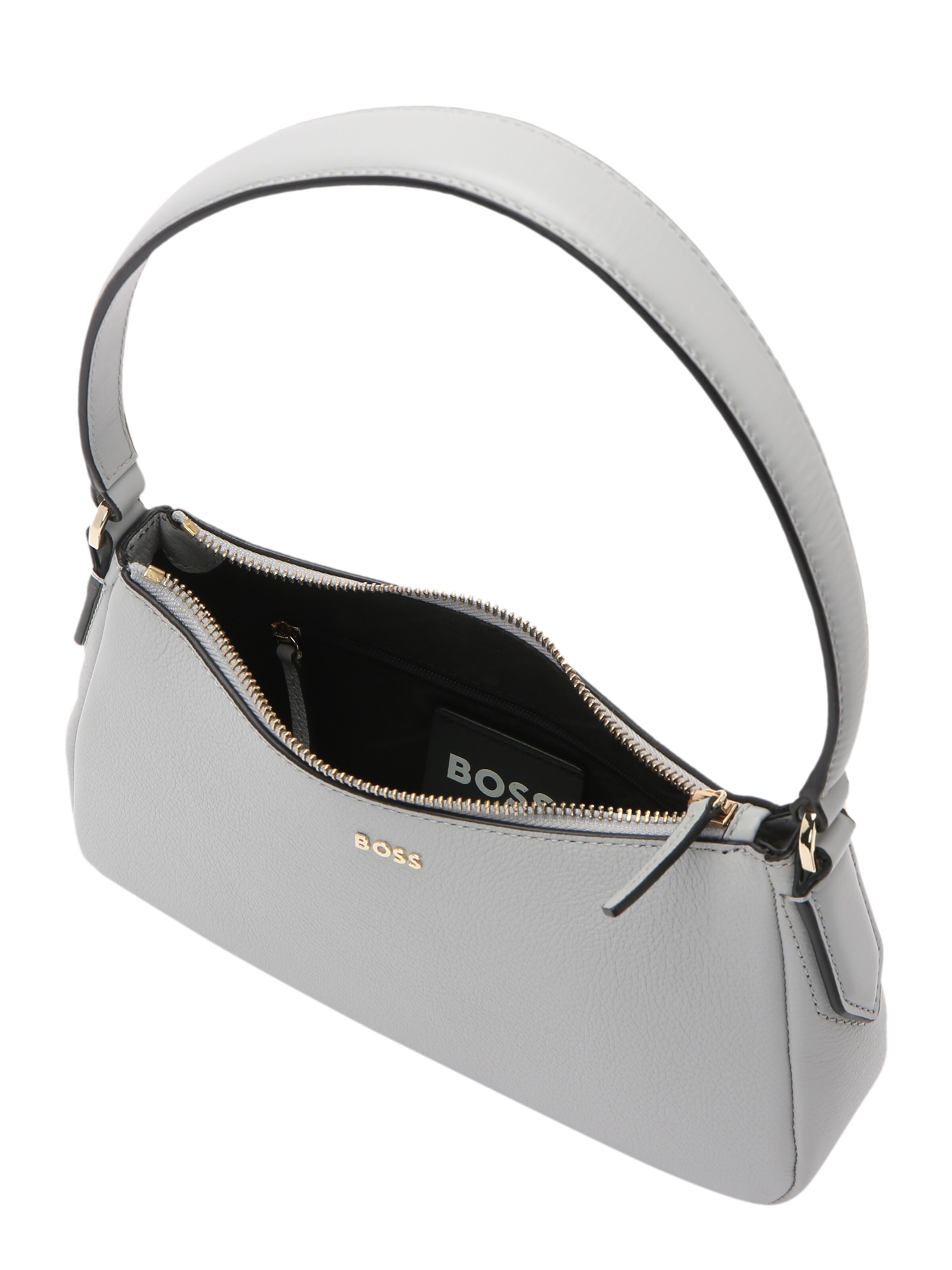 BOSS Чанта за през рамо 'Alyce' в сиво