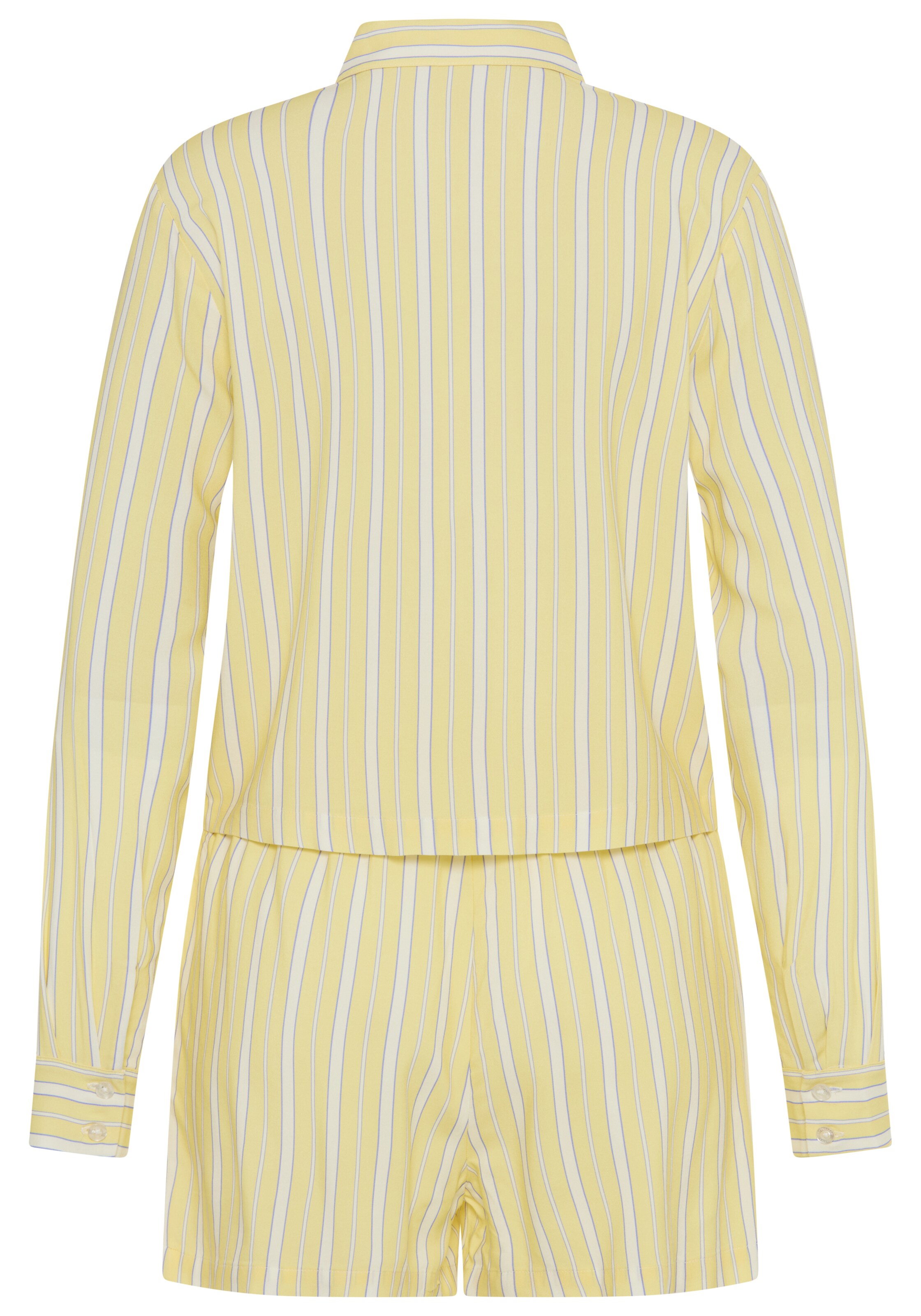 LSCN by LASCANA Short Pajama Set in Yellow