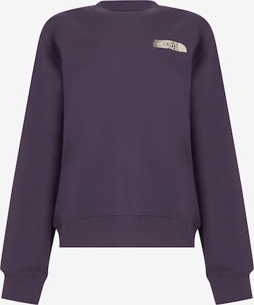 THE NORTH FACE Urheilullinen collegepaita 'RETRO TRAIL' värissä sininen: etupuoli