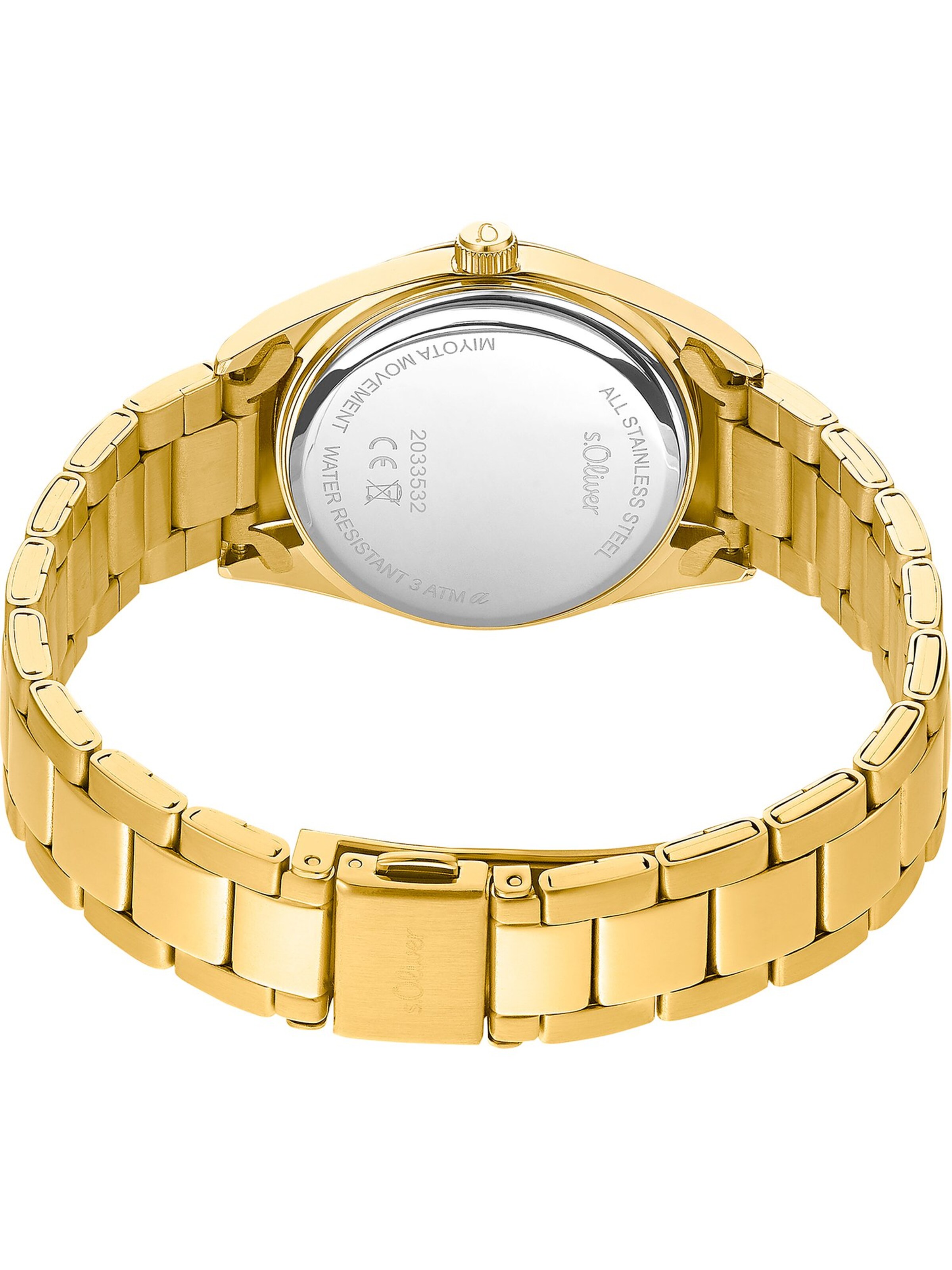 s.Oliver Uhr in Gold