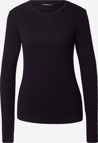 Rut & Circle - Camiseta 'LOVA' en negro: frente