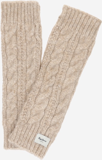 Pepe Jeans Kynsikkäät 'FIONA' värissä meleerattu beige, Tuotenäkymä