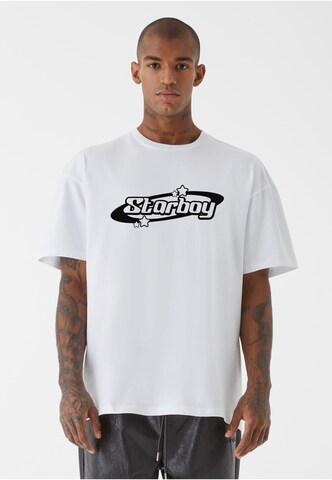 9N1M SENSE Shirt 'Starboy' in White: front