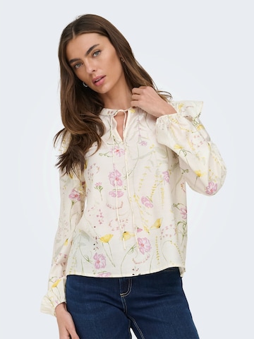 ONLY Blouse 'ONLJEONA' in Wit