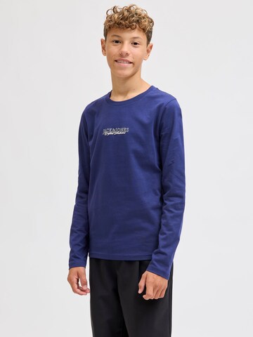 Jack & Jones Junior Shirt in Blue: front