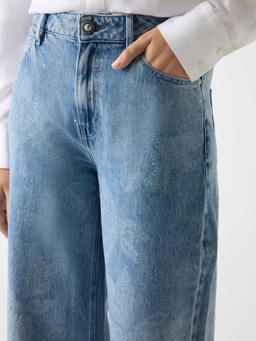 GUESS Wide leg Jeans 'Bellagio' in Blue