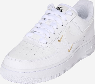 Nike Sportswear Låg sneaker 'Air Force' i senap / off-white, Produktvy