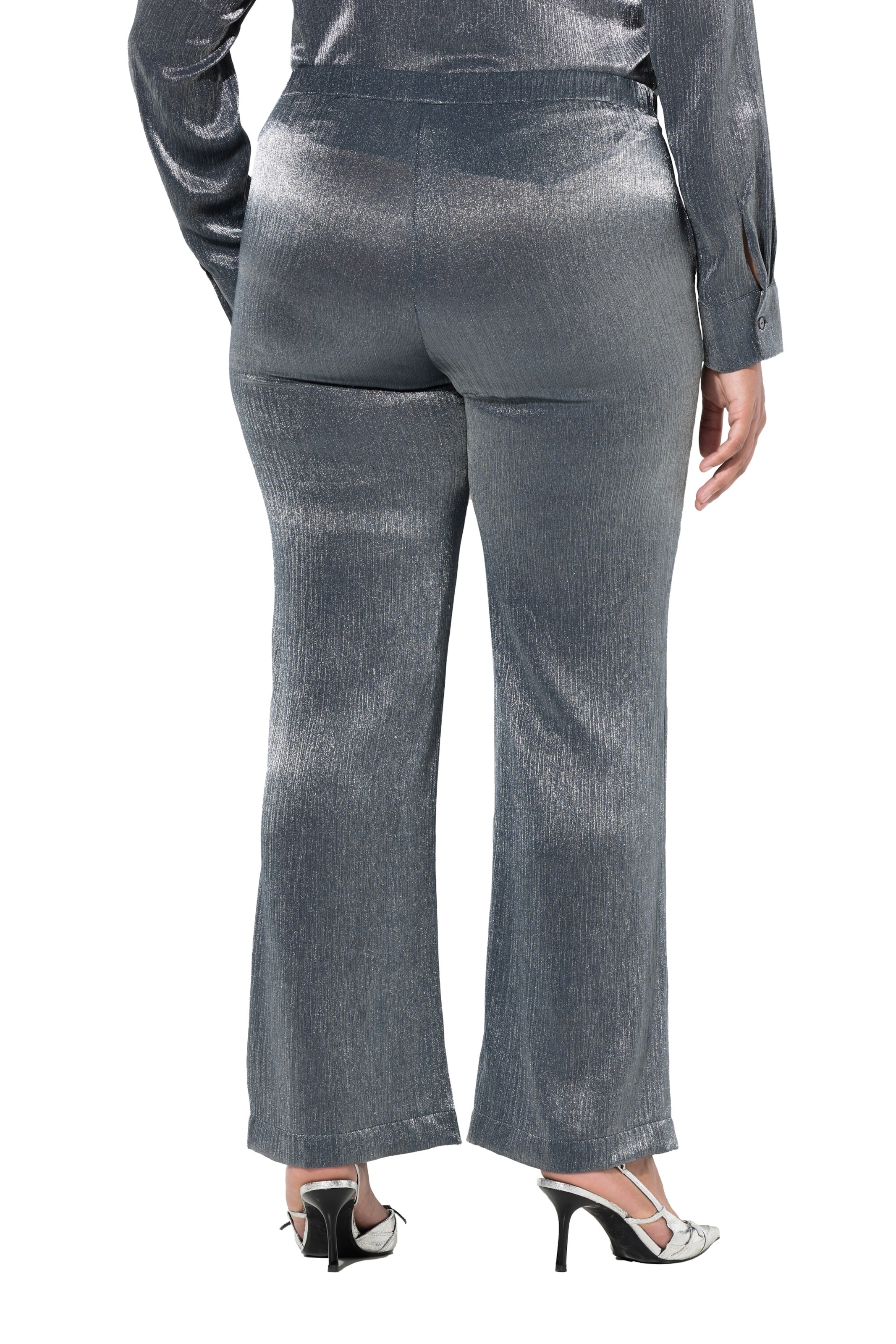 Ulla Popken Regular Broek in Blauw