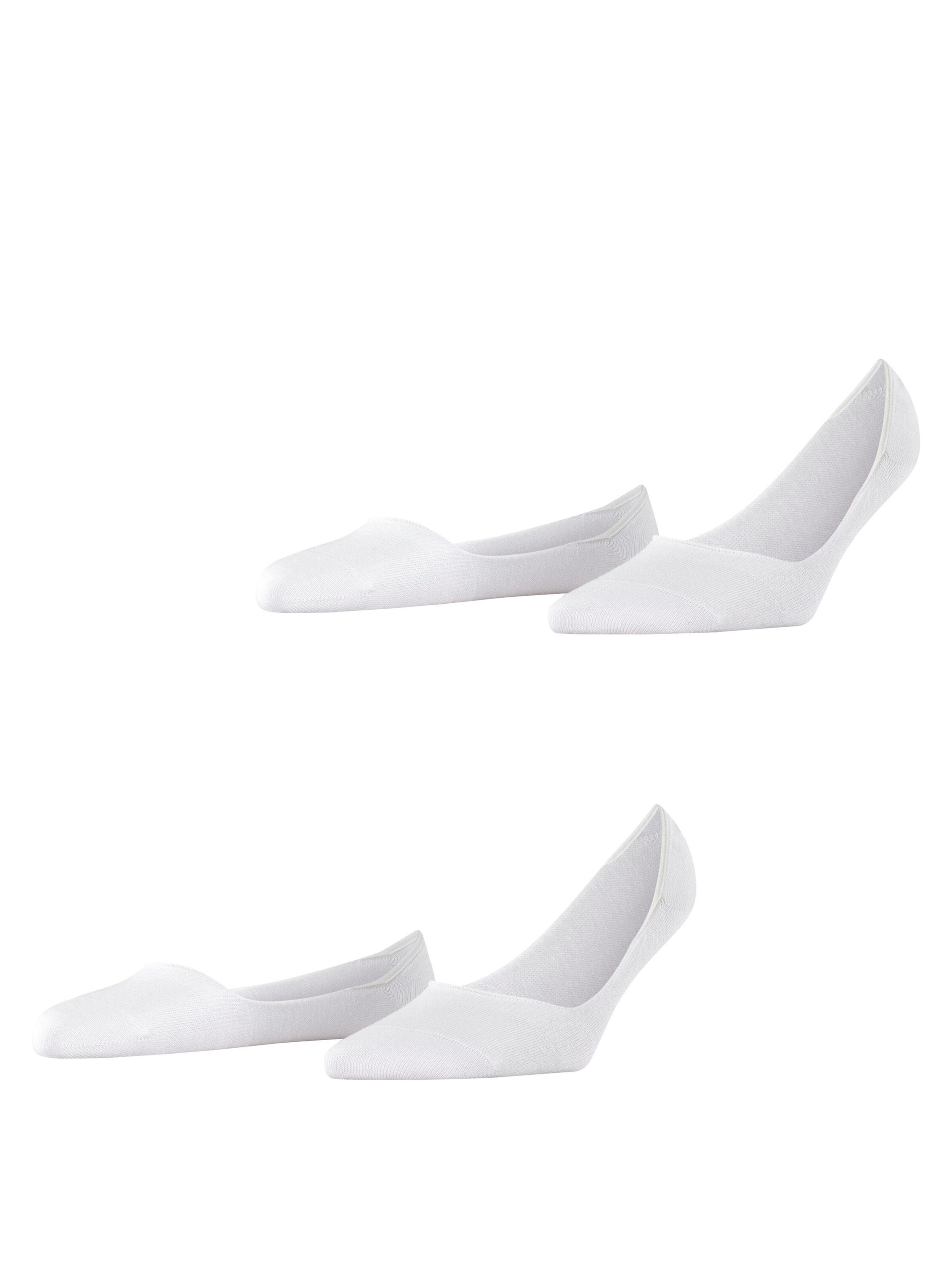 ESPRIT Socks 'Cotton 2-Pack' in White: front