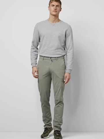 Coupe slim Jeans cargo MEYER en gris