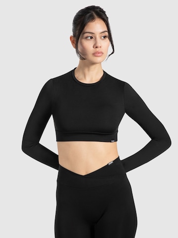 Smilodox Shirt ' Tisha ' in Black: front