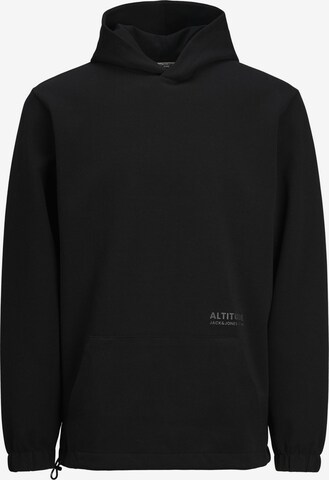 JACK & JONES Sweater in Black: front