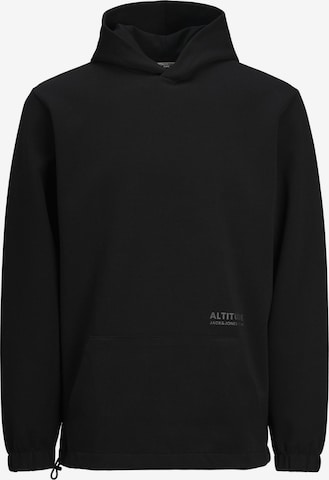 JACK & JONES Sweater in Black: front