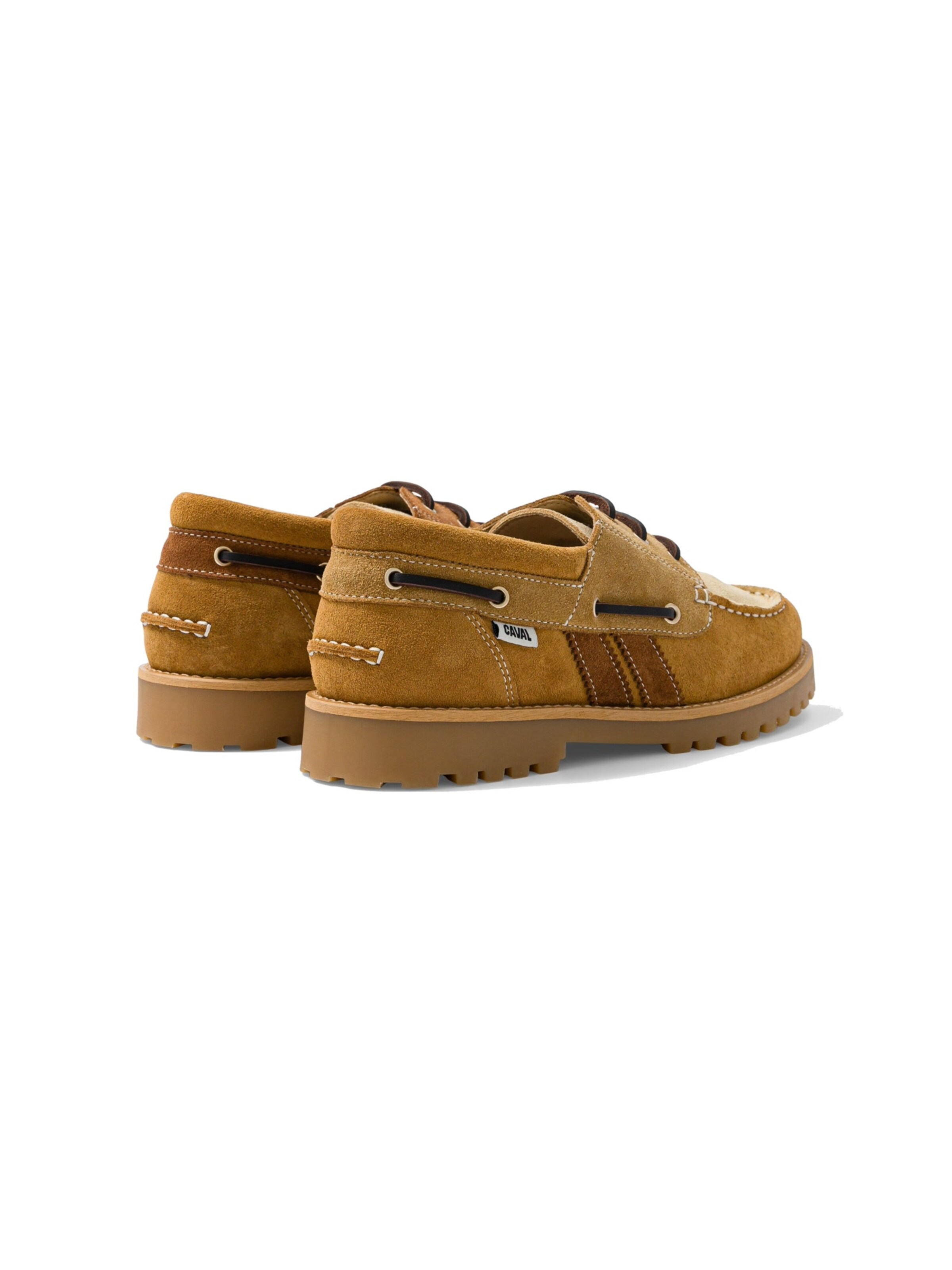 Caval - Mocassins em castanho: atrás