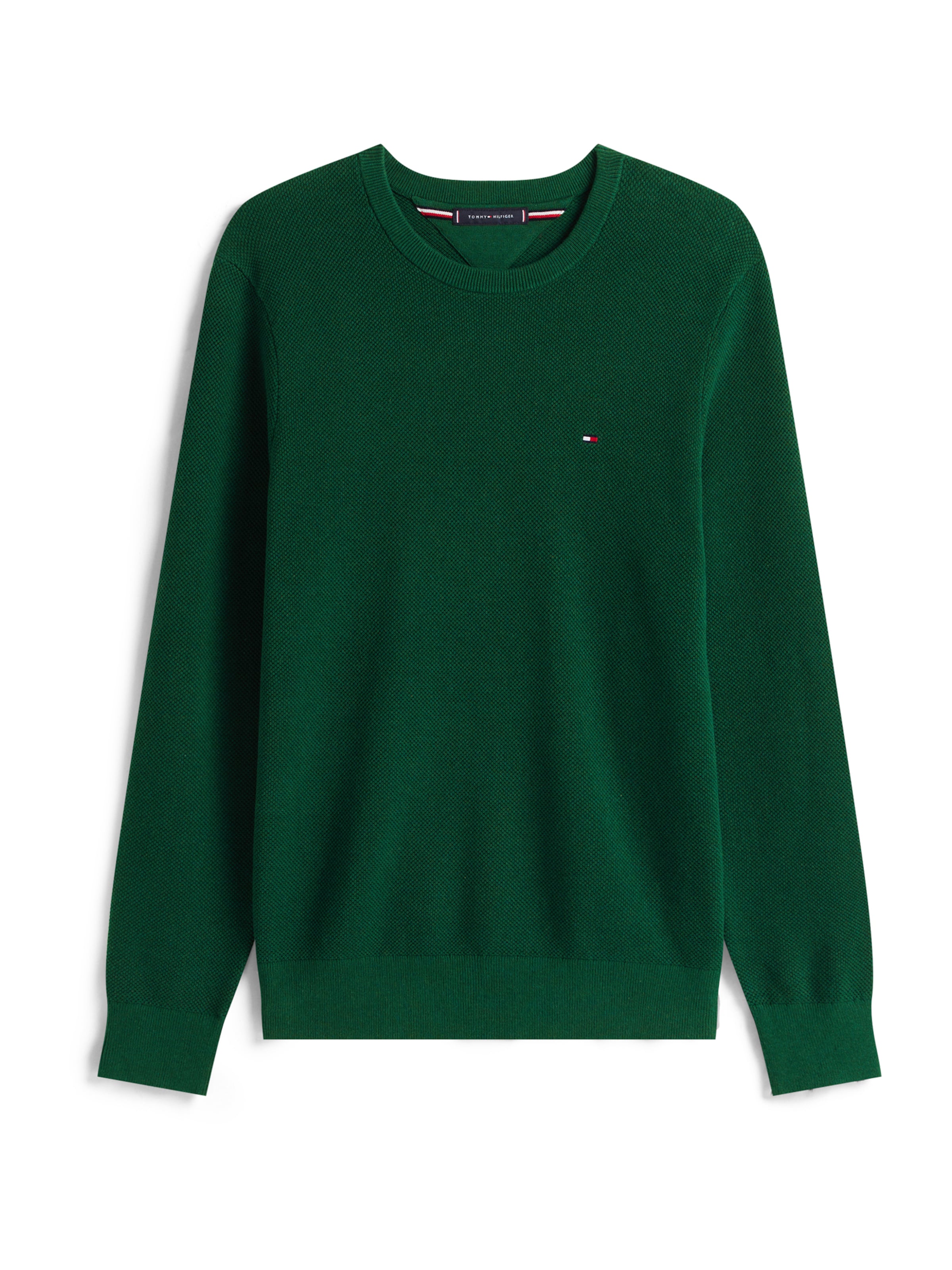 TOMMY HILFIGER - Jersey 'ESSENTIAL' en verde: frente