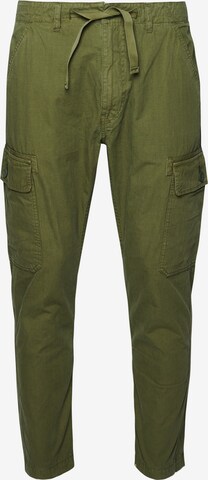 Regular Pantalon cargo Superdry en vert : devant