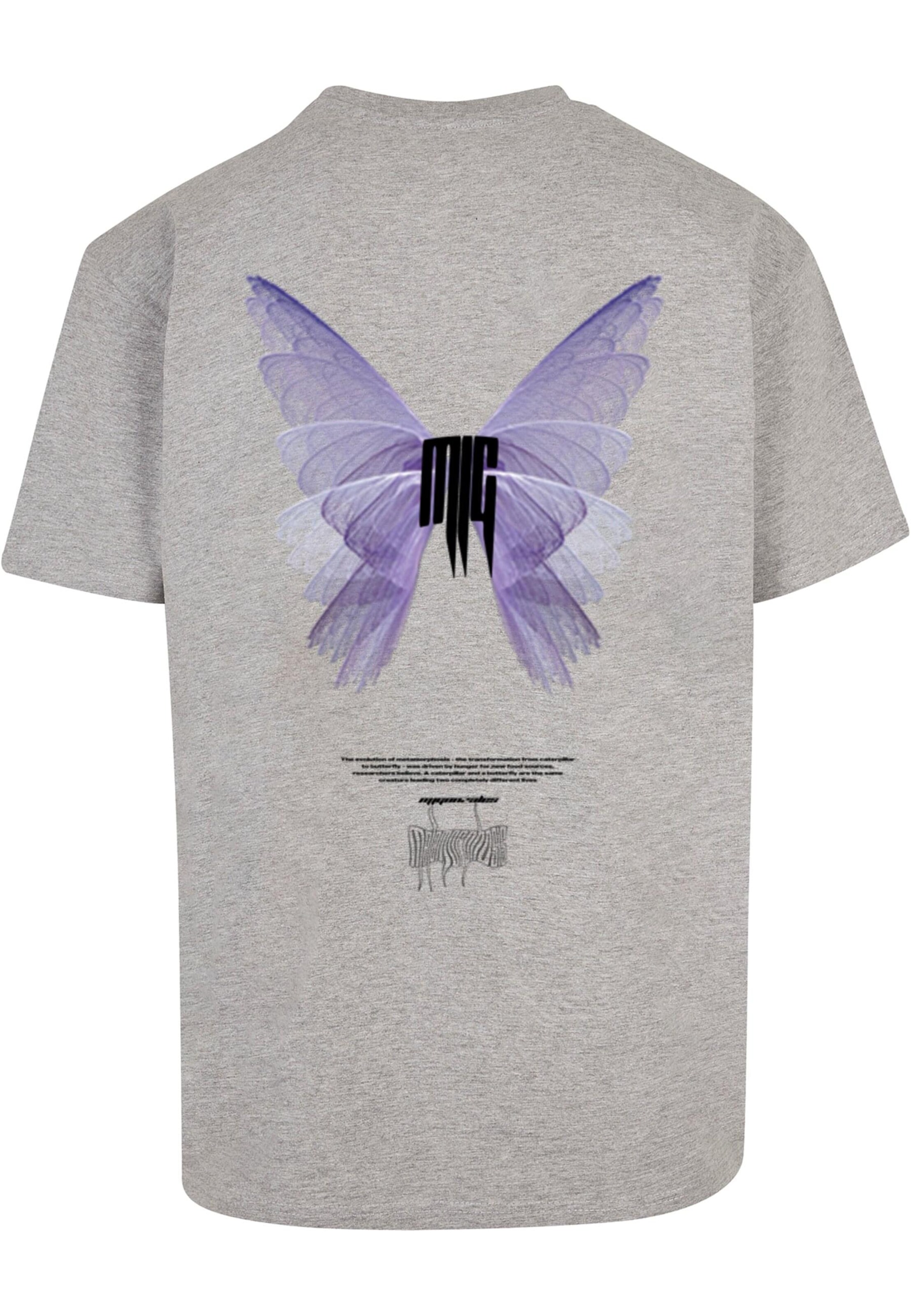 MJ Gonzales Tričko 'Metamorphose V.2' - Sivá