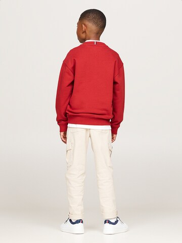 TOMMY HILFIGER Sweatshirt in Rot
