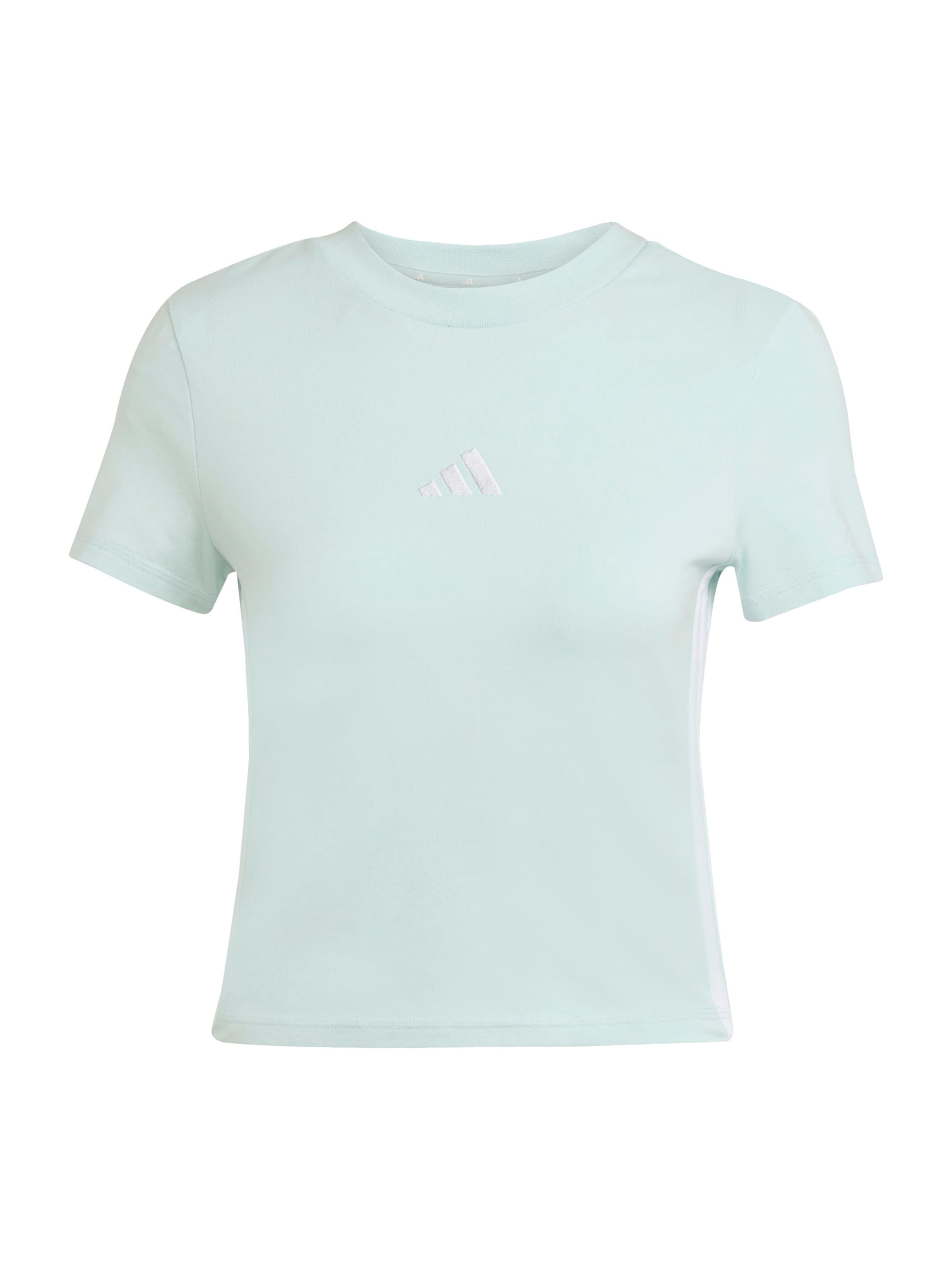 Tricou funcțional 'Essentials' de la ADIDAS SPORTSWEAR pe verde: față