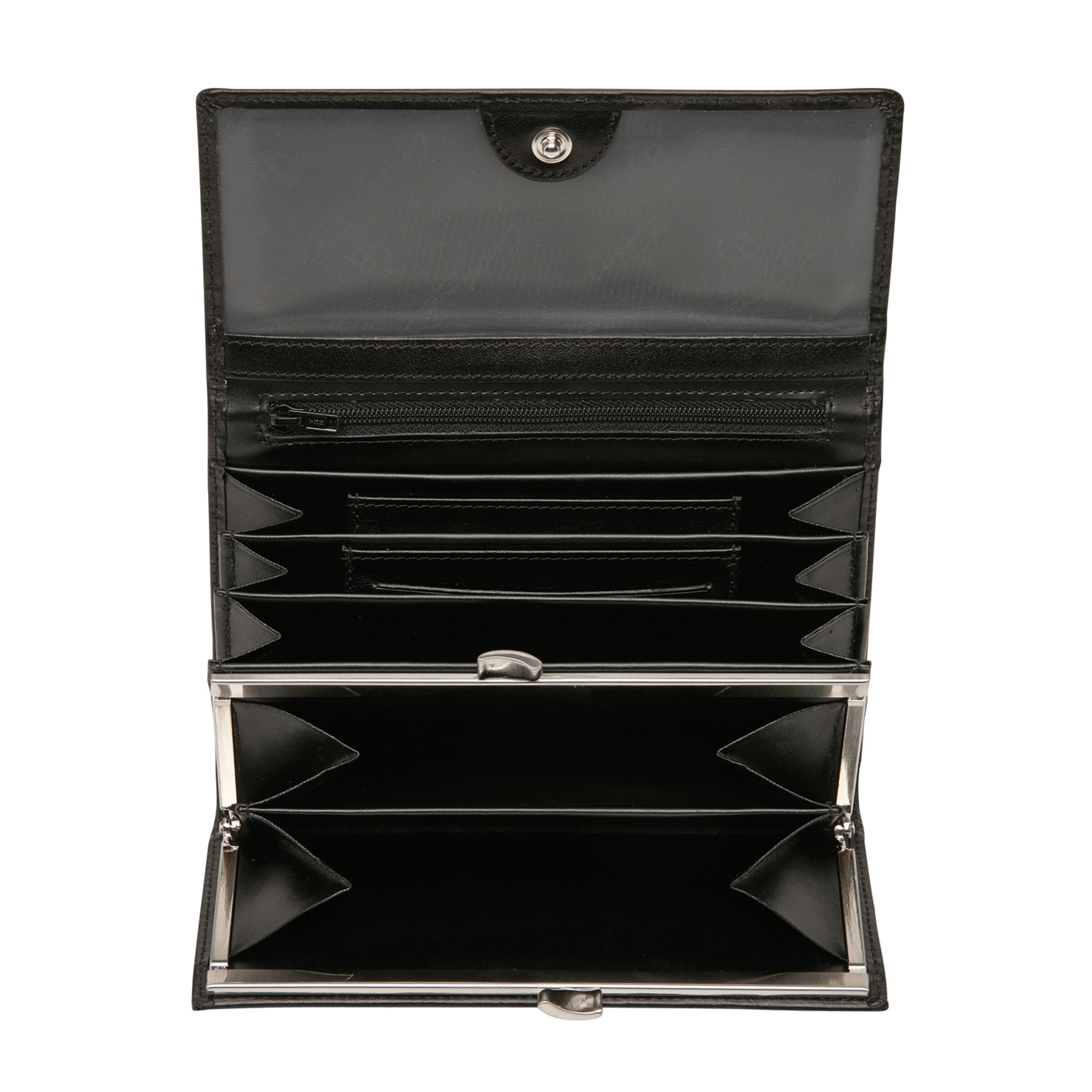 Portamonete 'Gaucho' di Castelijn & Beerens in nero