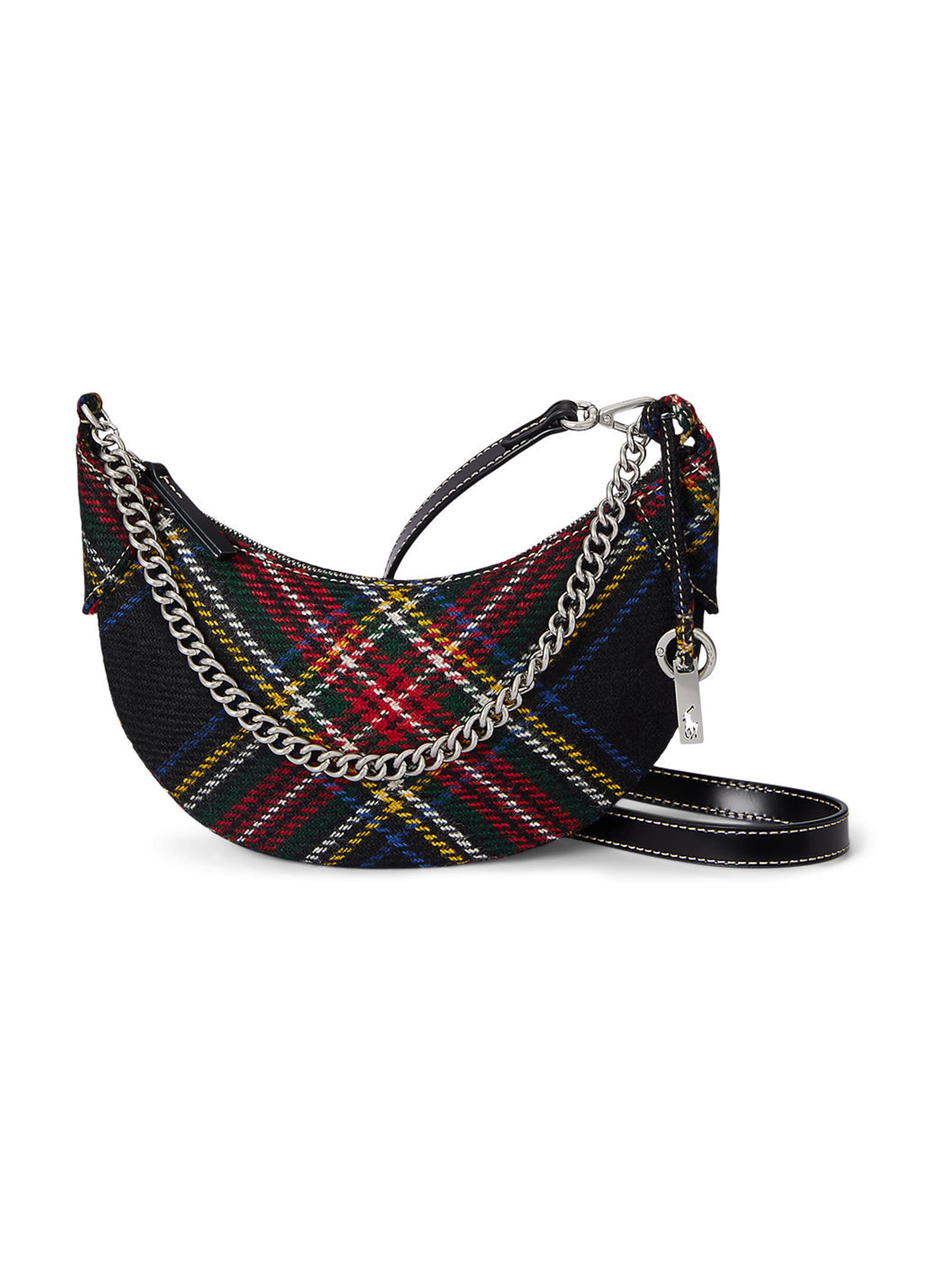 Polo Ralph Lauren Taška cez rameno 'TARTAN-P' - Červená: predná strana