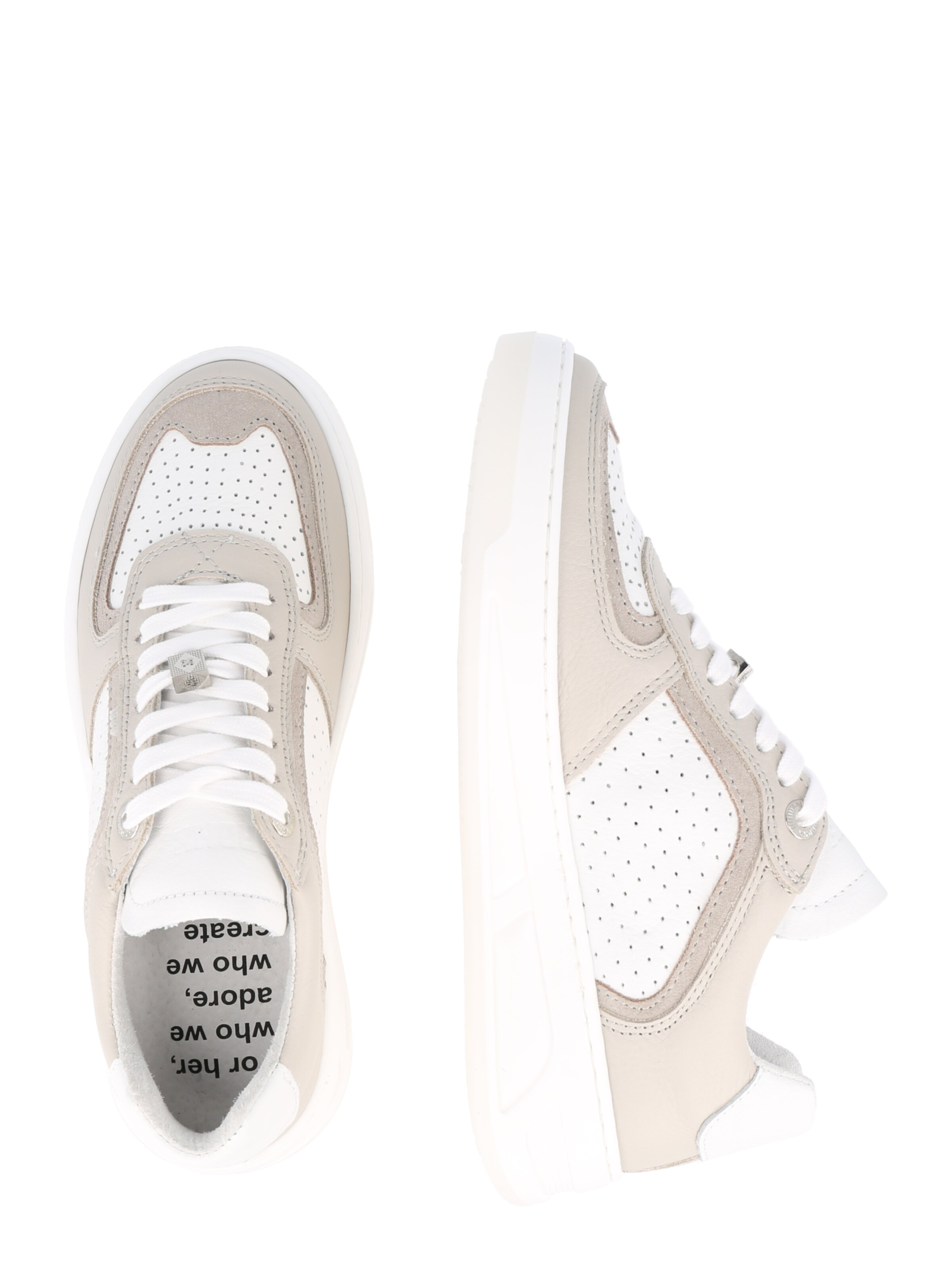 Frauen Sneaker BRONX Sneaker 'OLD-COSMO' in Greige - PK64293 Frauen Sneaker BRONX Sneaker 'OLD-COSMO' in Greige - PK64293