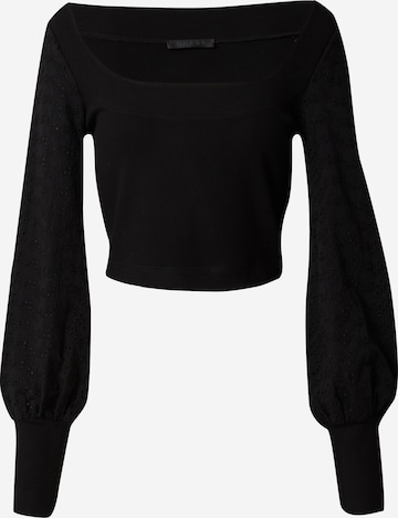 GUESS Shirt 'NASSIAT' in Schwarz: predná strana